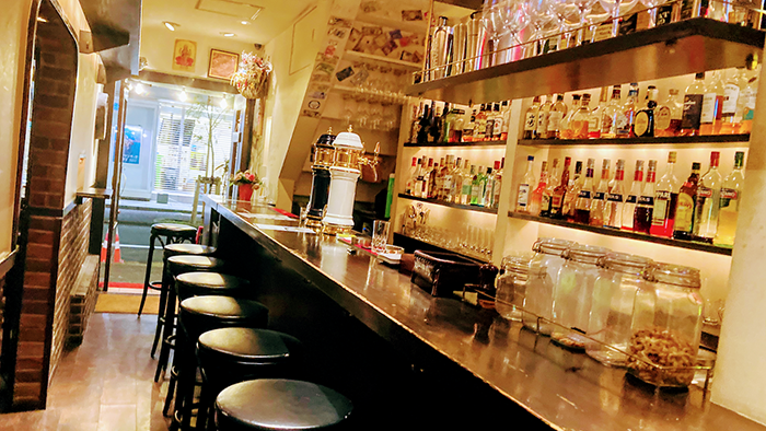 Bar Interior Setup